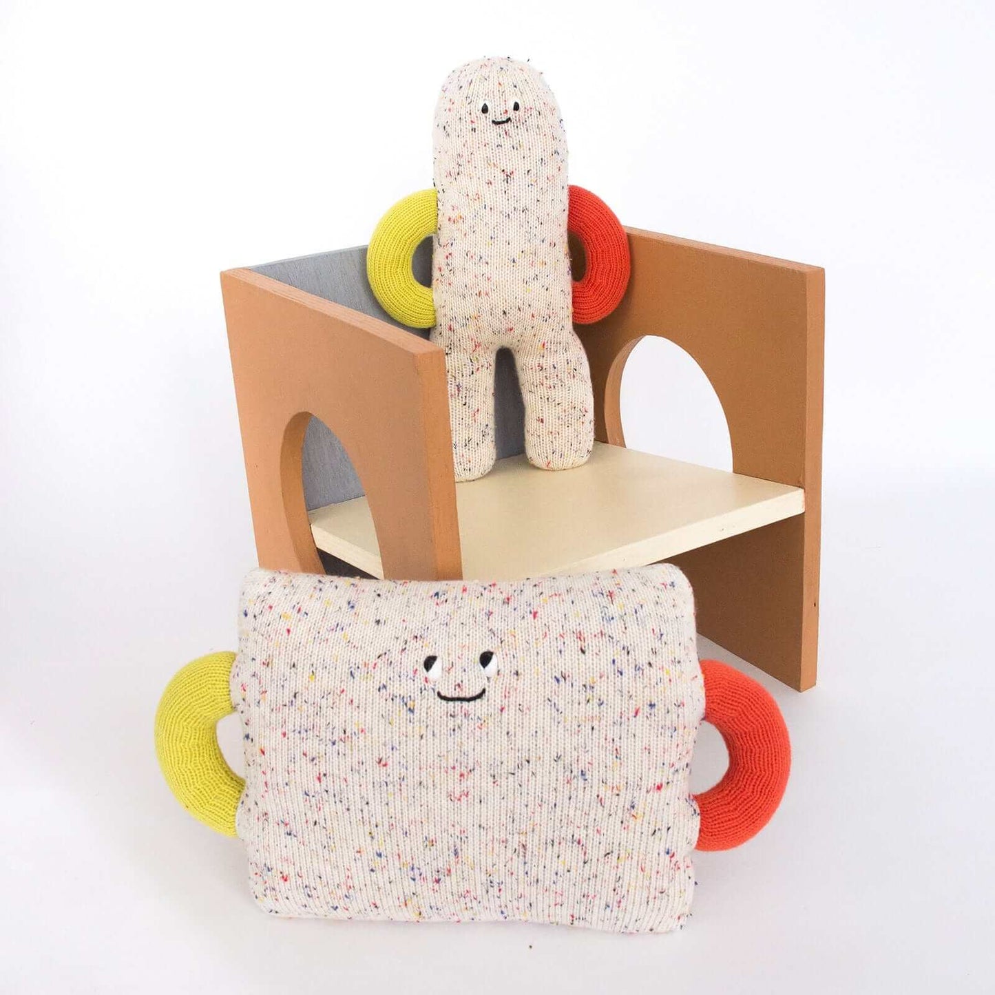 Blabla Kids - Hold Me Tight Cushion - Speckled