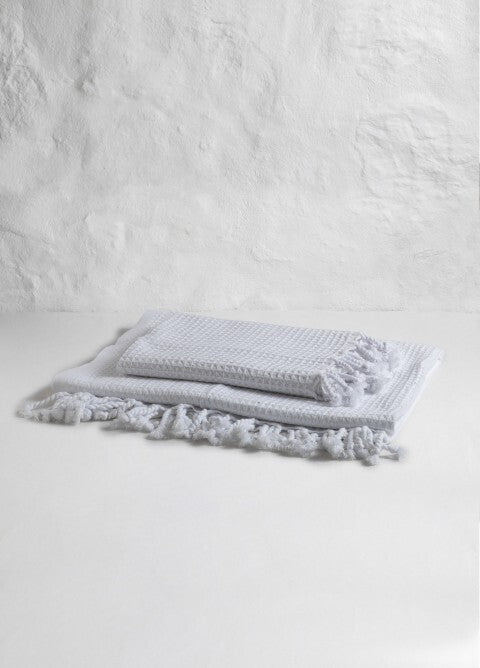 Loom.ist Waffle Towels - White