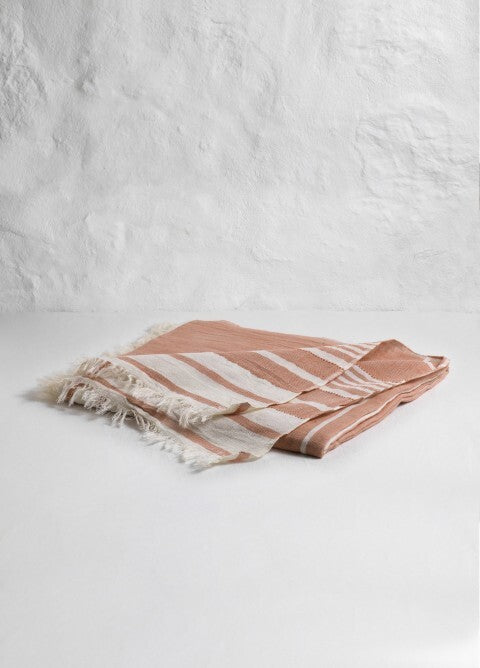 Loom.ist Helen Turkish Towel - Peach