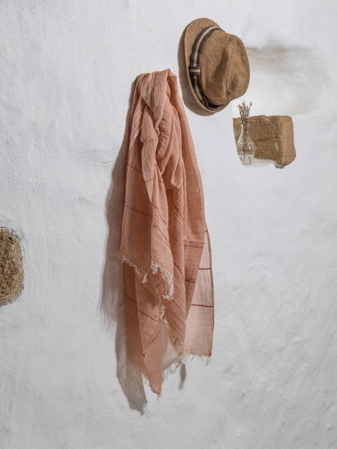 Loom.ist Helen Gauze Scarf - Blush