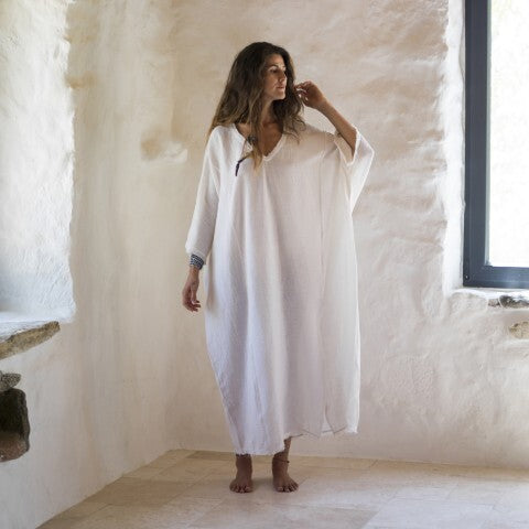 Loom.ist Sile Maxi Caftan - Off White