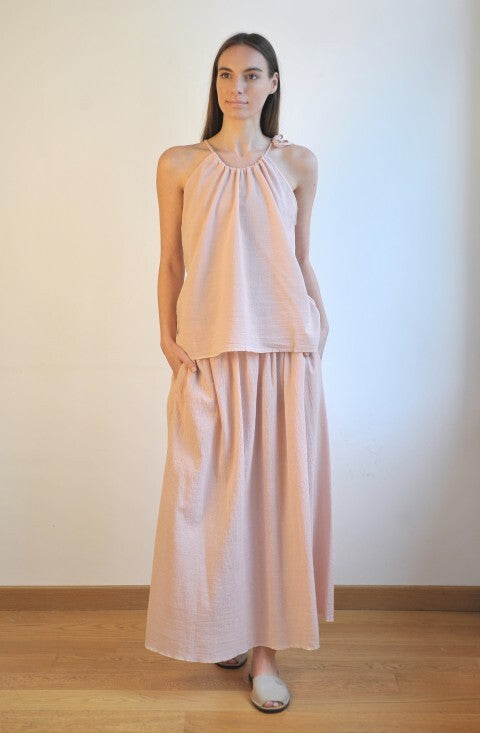 Loom.ist Sile Long Skirt - Blush