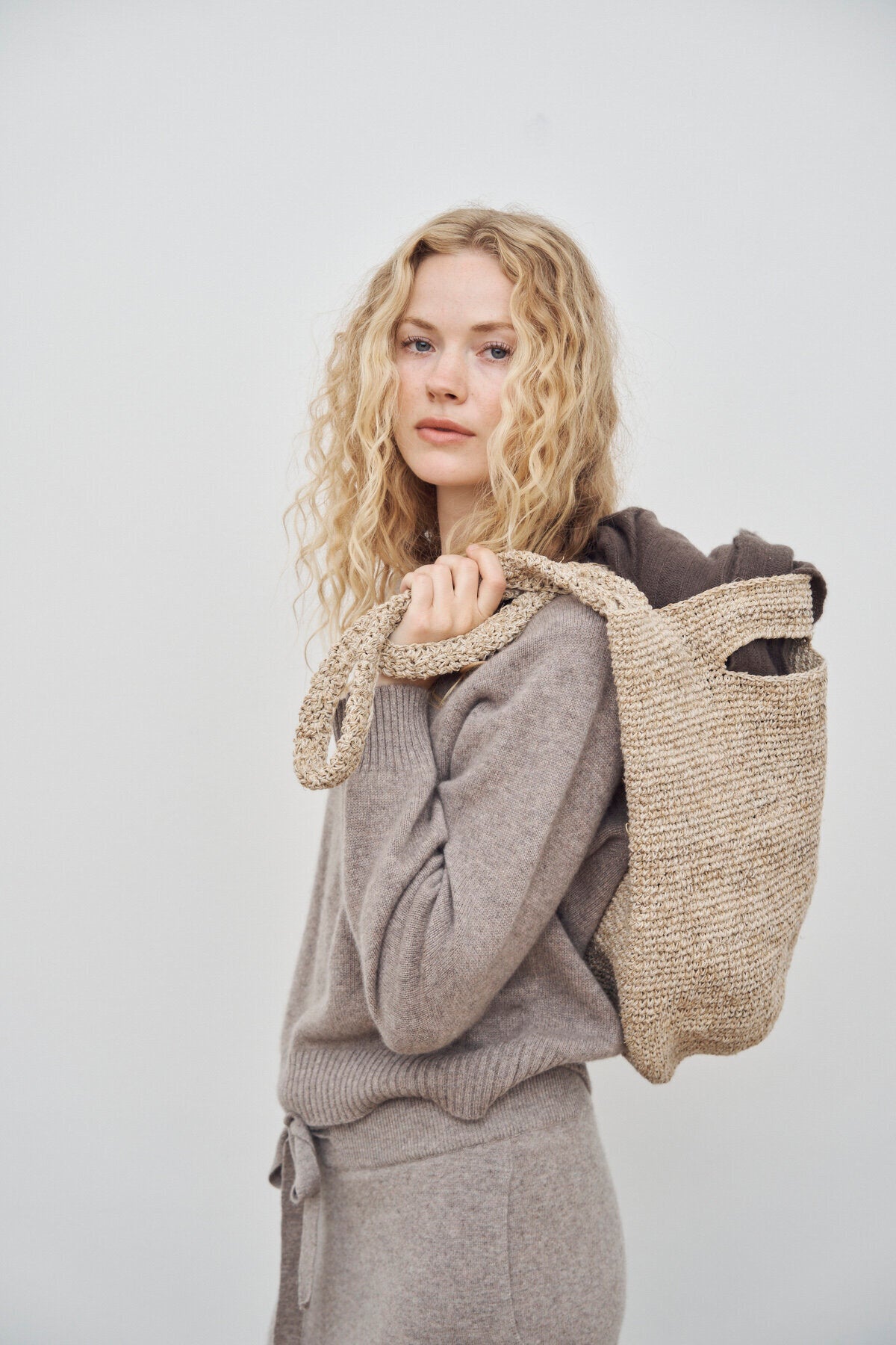 Care By Me - Hemp Beach Bag - Natural