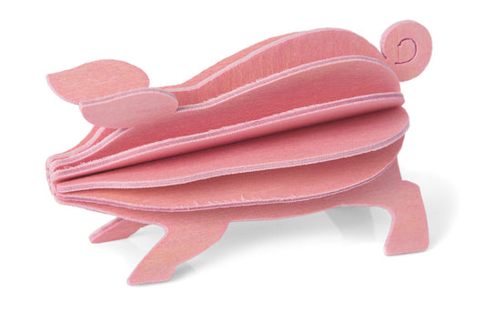 Lovi - Medium Pig, Light Pink (10cm)