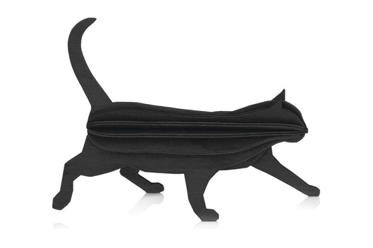 Lovi - Medium Cat, Black (12cm)