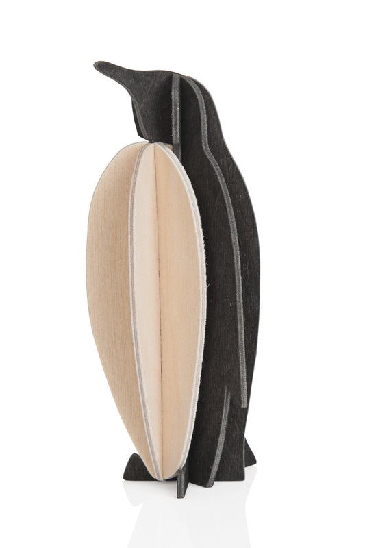 Lovi - Medium Penguin, Wood (10cm)